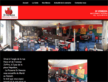 Tablet Screenshot of pizzeriadivenezia.com
